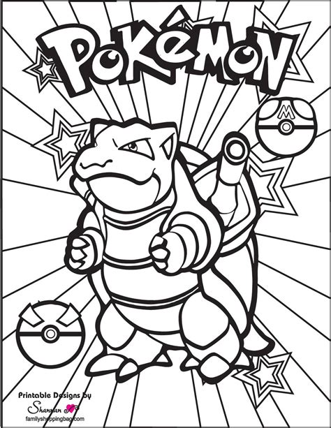 coloring pages pokemon|52 Pokemon Coloring Pages (Free PDF Printables)